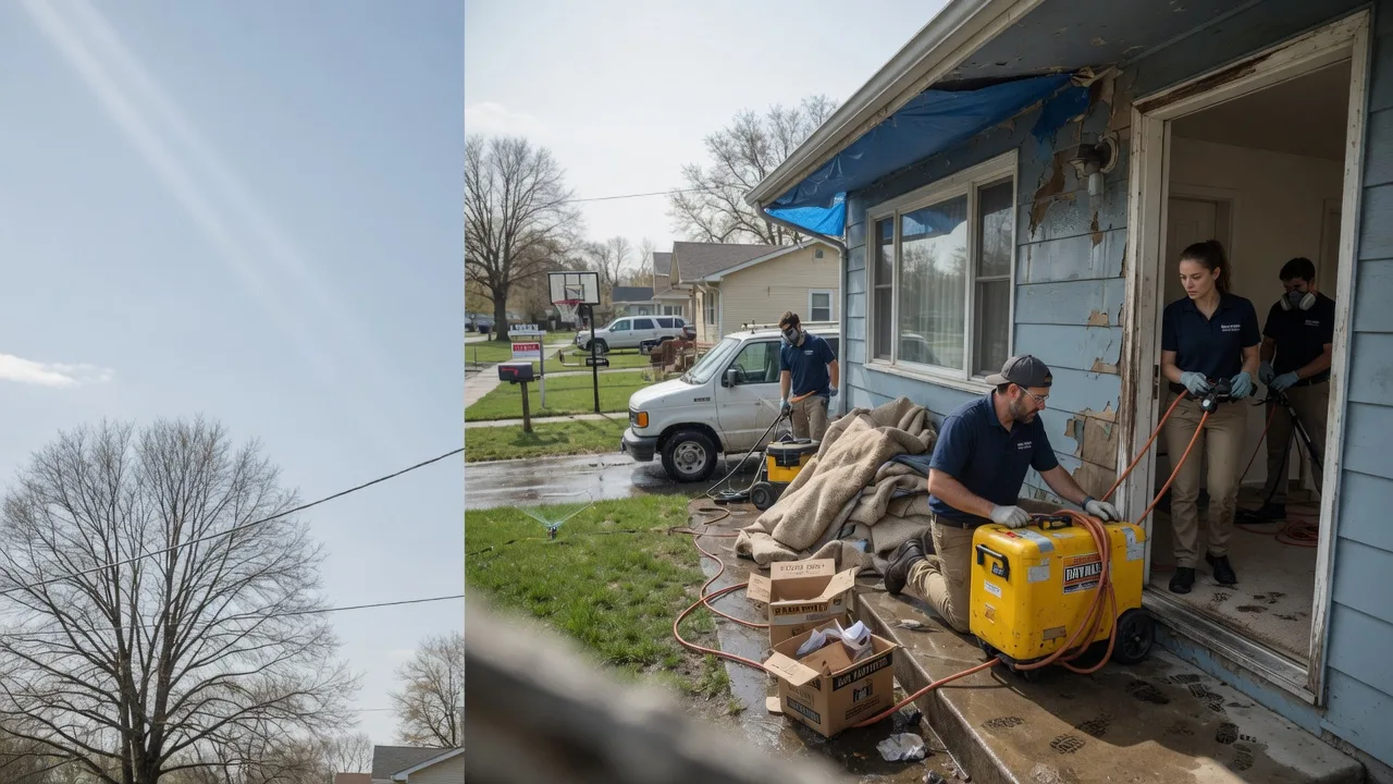 Basement Flood Cleanup in Roberts, WI near me